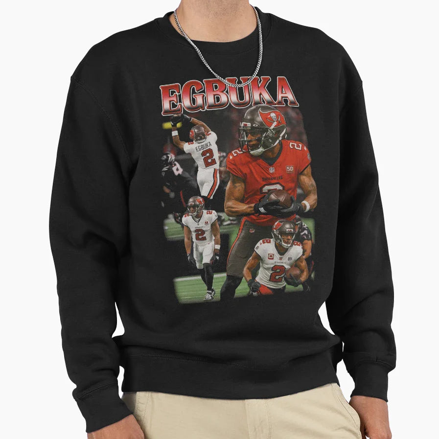 Emeka Egbuka Tampa Bay Sweatshirt - Unique Graphic Unisex
