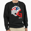 Ne Helmet Tecmo Bowl Sweatshirt - Casual Everyday Wear for Adults