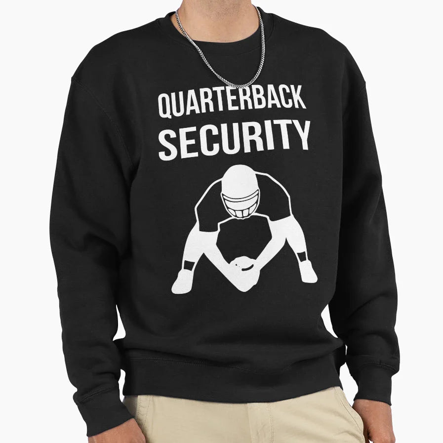 Quarterback Security Lineman Iii Sweatshirt - Graphic Print Men Women