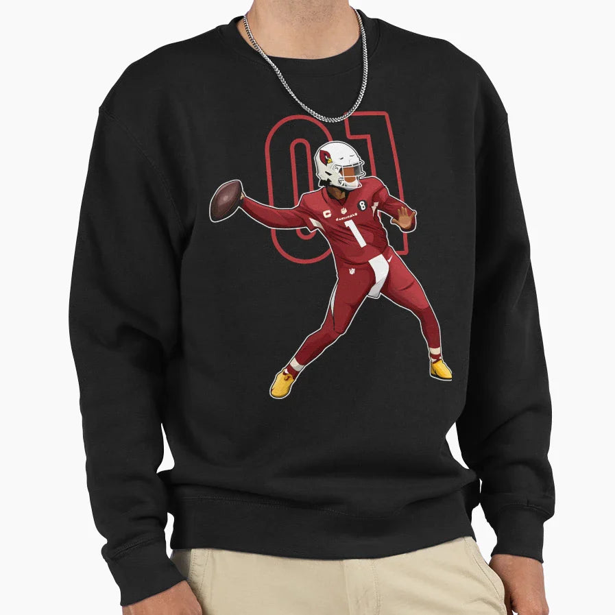 Kyler Murray Arizona 1 Number Sweatshirt - Trendy Graphic Men Women