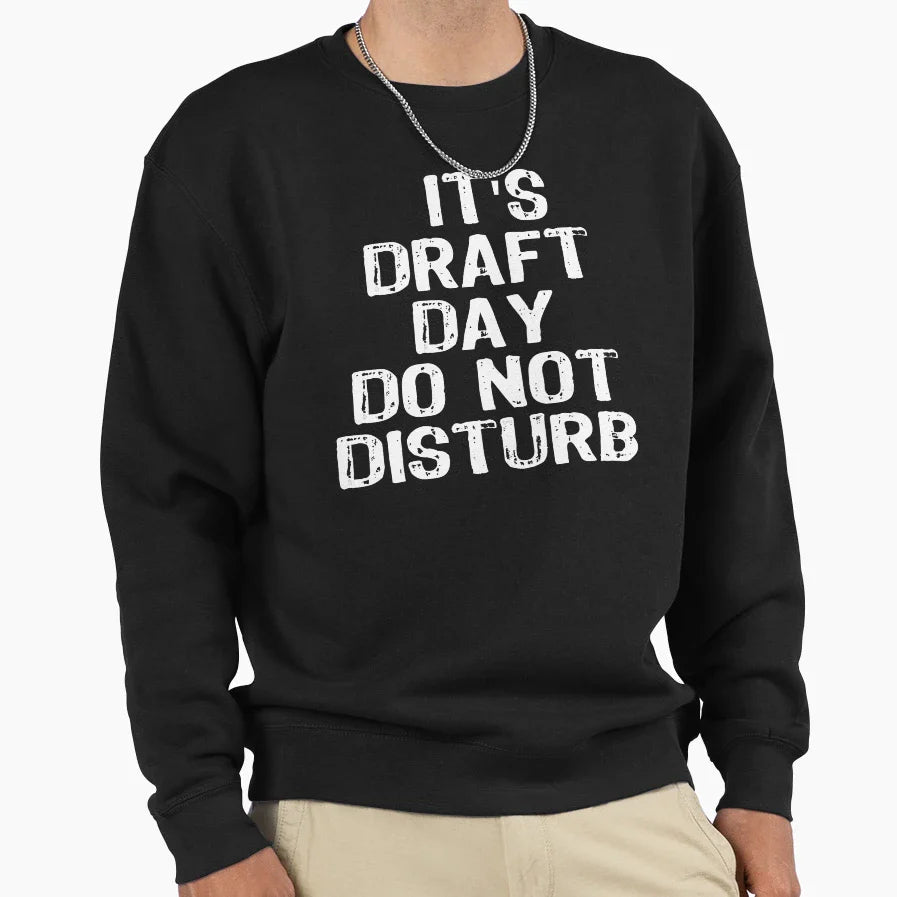 Funny Fantasy Football Draft Its Sweatshirt - Aesthetic Graphic for Adults
