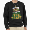 Draft Ffl Fantasy Football League Sweatshirt - Novelty Apparel for Adults