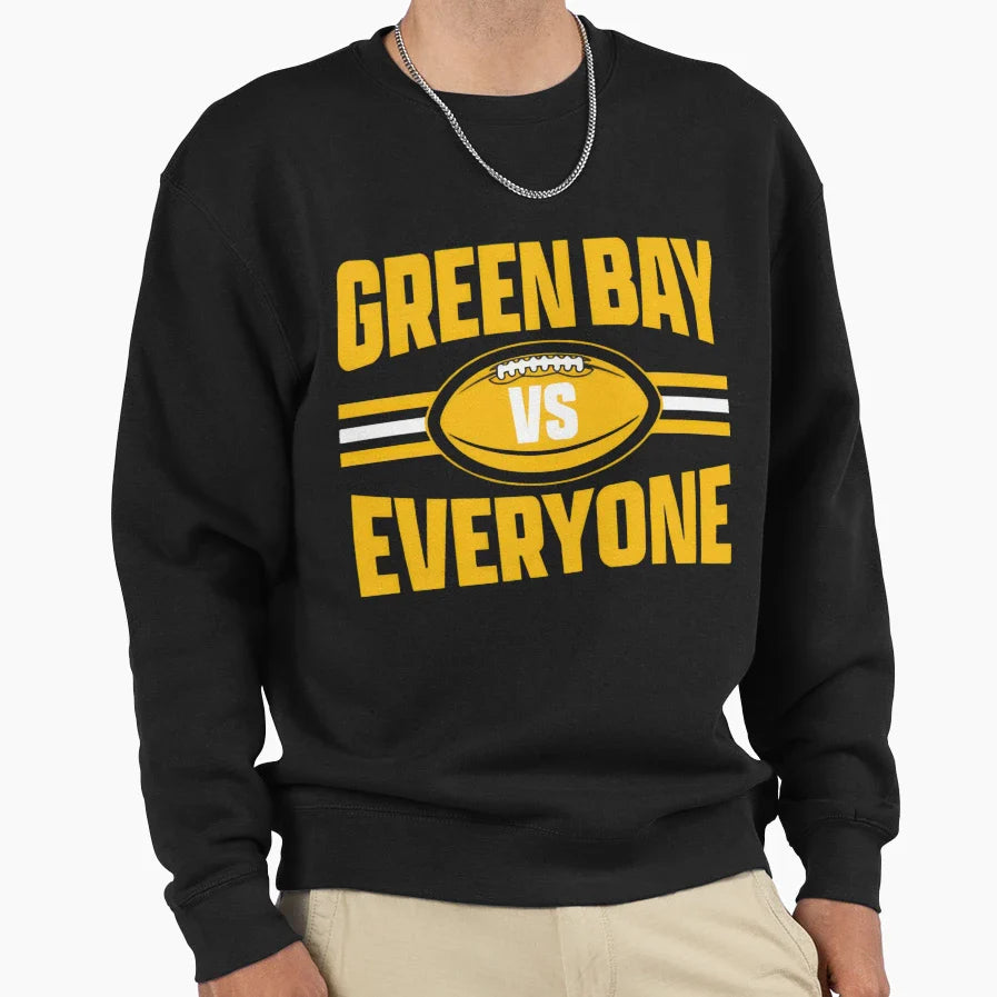 Art Green Bay Packers Sweatshirt - Casual Everyday Wear Men Women