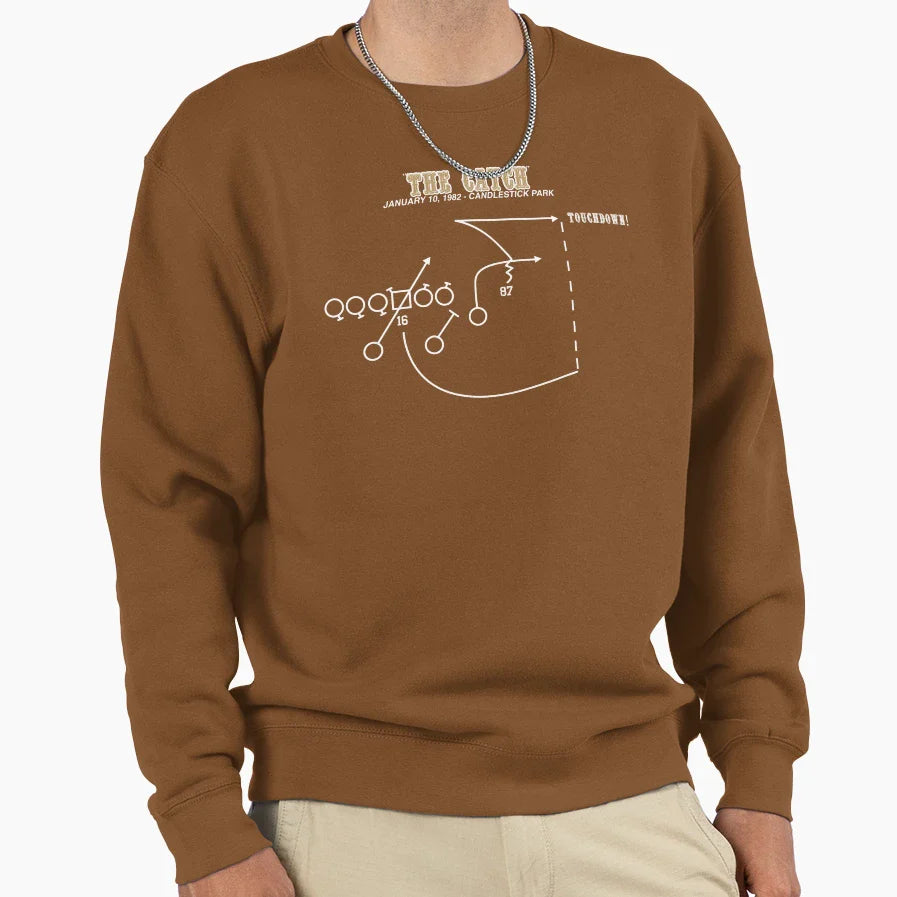 San Francisco Catch Sweatshirt - Custom Art Print for Adults