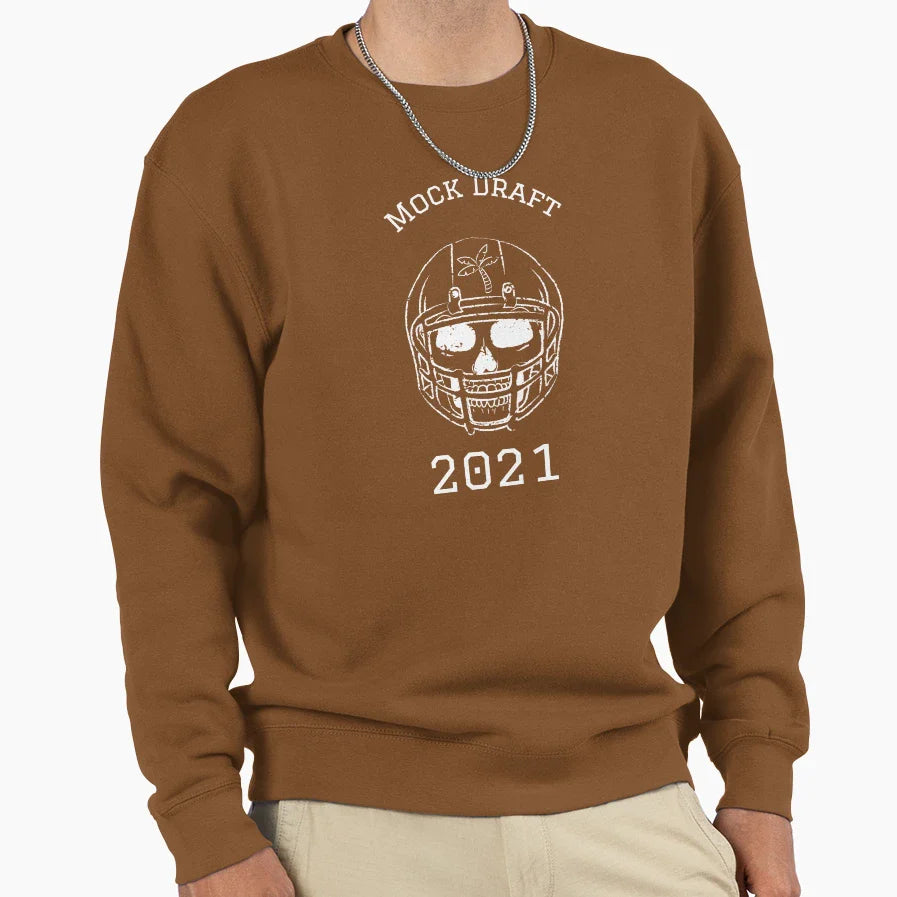 Nfl Mock Draft 2021 Fantasy Sweatshirt - Novelty Apparel for Adults