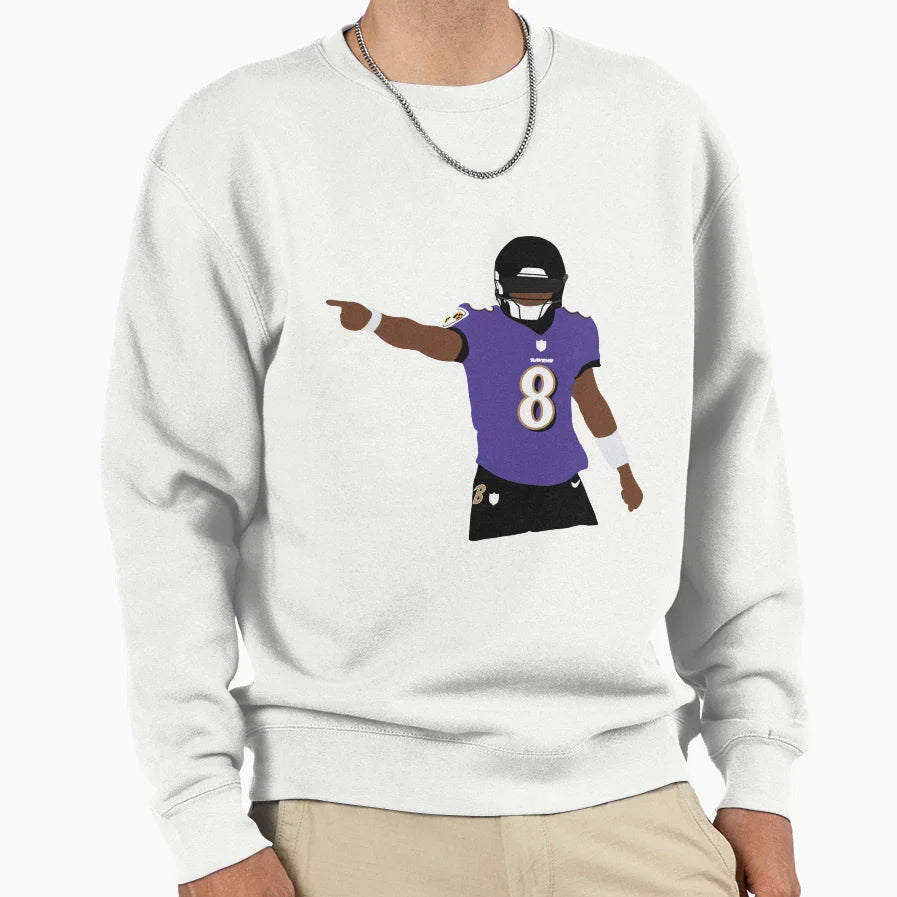 Baltimore Ravens LJ Sweatshirt - Trendy Graphic Unisex