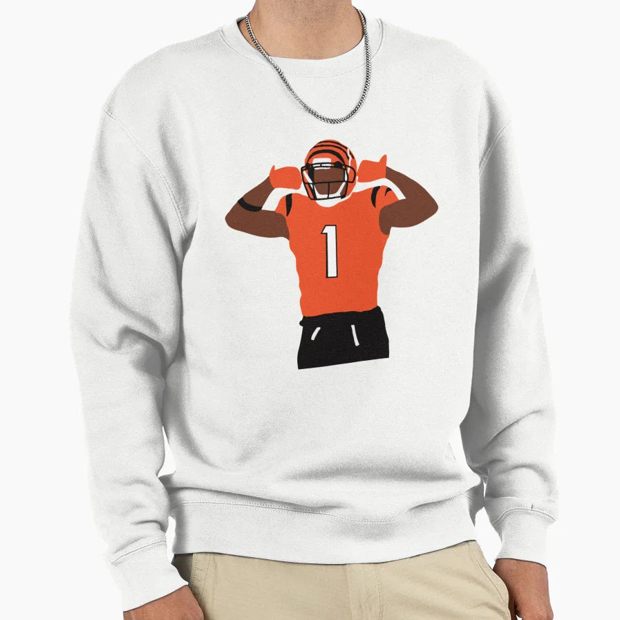 Jamarr Chase Sweatshirt - Streetwear Style Unisex