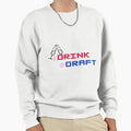 I Drink And Draft Sweatshirt - Trendy Graphic for Adults