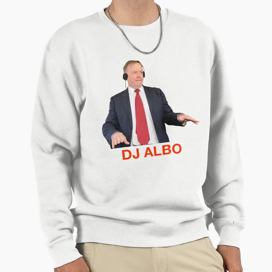 Dj Albo Sweatshirt - Fun Novelty Design Unisex