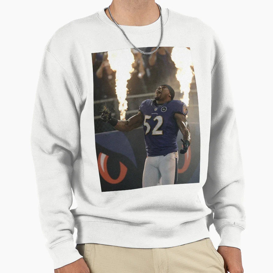 Ravens 52 Sweatshirt - Aesthetic Graphic for Adults