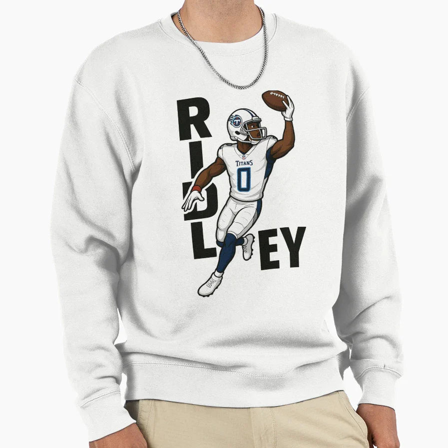 Calvin Ridley Wr Tennessee Titans One Sweatshirt - Streetwear Style Unisex