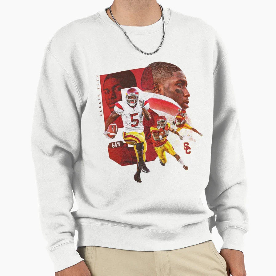 Reggie Bush Sweatshirt - Casual Everyday Wear Unisex