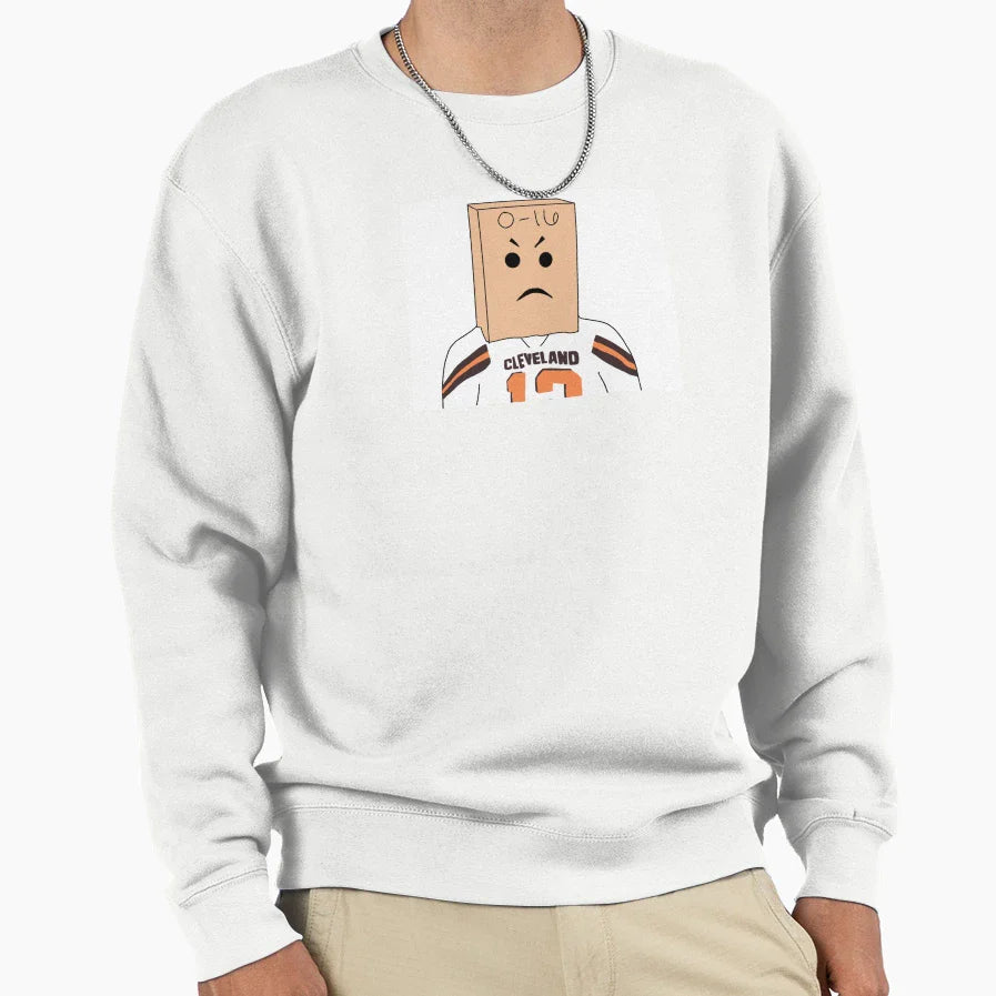 Sad Browns Fan Sweatshirt - Fun Novelty Design Unisex