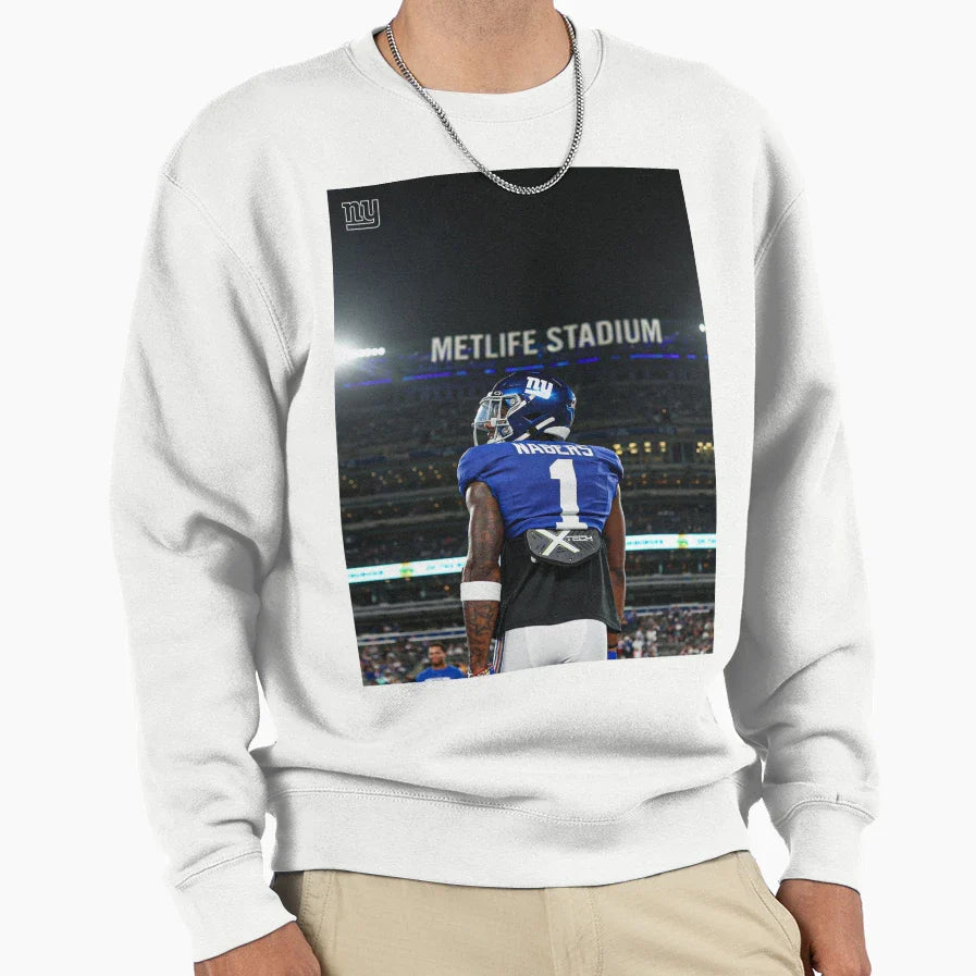 Metlife Nabers Sweatshirt - Aesthetic Graphic Unisex