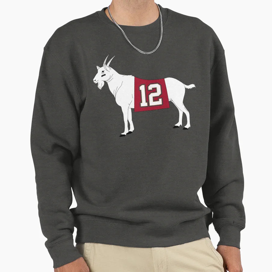 Goat 12 7 Rings Super Bowl Mug Throw Hoodie - Streetwear Style for Adults