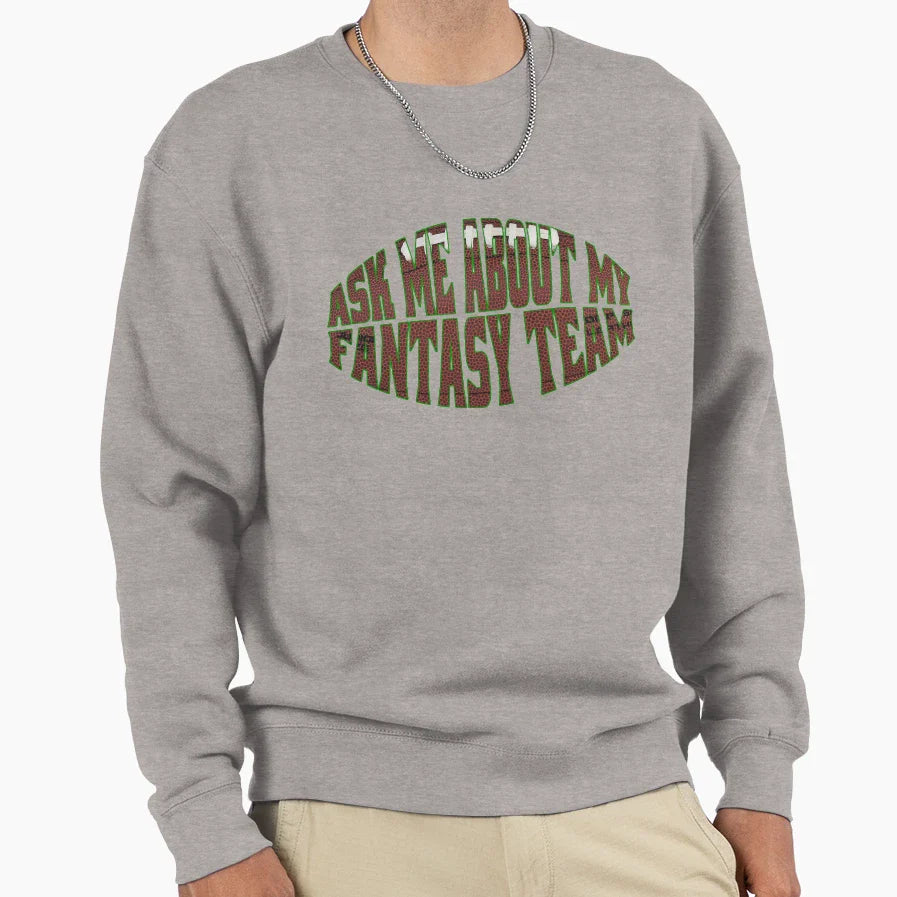 Fantasy Football Sweatshirt - Graphic Print Men Women