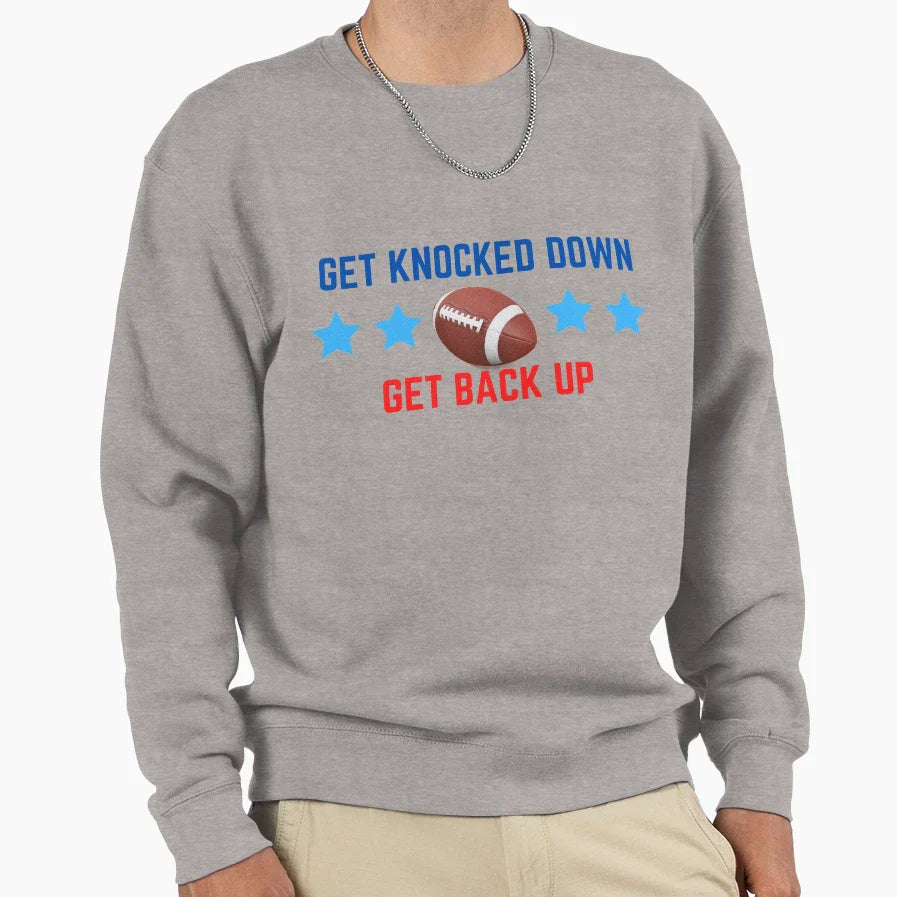 American Football Sweatshirt - Unique Graphic Men Women