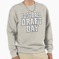Football Draft Day Sweatshirt - Aesthetic Graphic for Adults