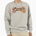 Football Fall Leaf Plaid Pumpkin Sweatshirt - Unique Graphic Men Women
