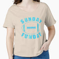 Sunday Funday Football T-Shirt - Unique Graphic Unisex
