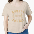 Sunday Funday Football T-Shirt - Aesthetic Graphic Men Women