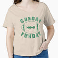 Sunday Funday Football T-Shirt - Streetwear Style for Adults