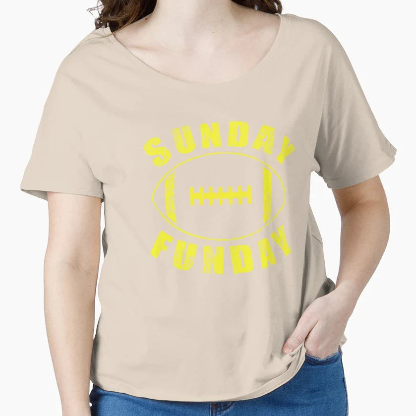 Sunday Funday Football T-Shirt - Streetwear Style Unisex