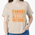 Sunday Funday Football T-Shirt - Streetwear Style Unisex