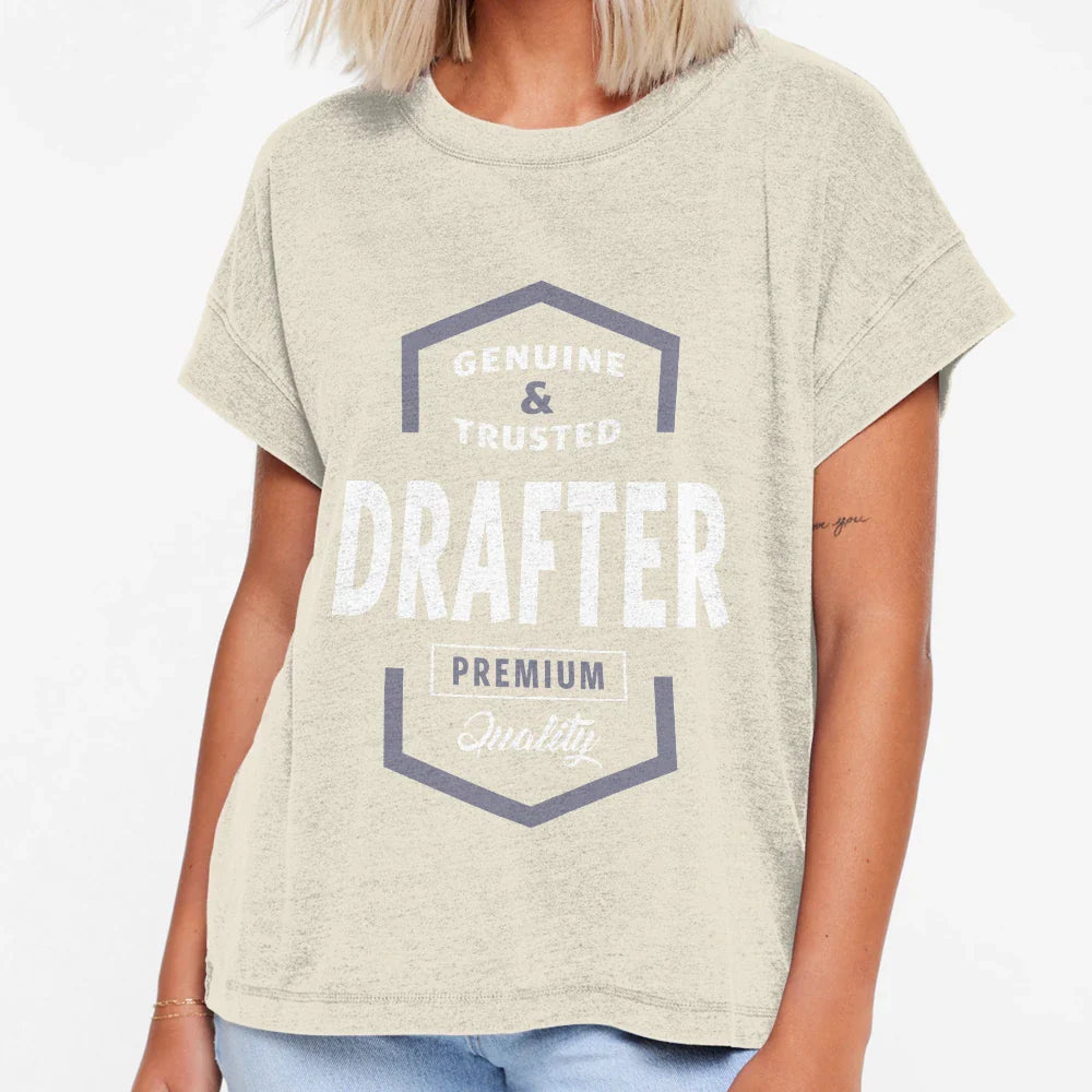 Genuine Drafter Gift T-Shirt - Novelty Apparel for Adults