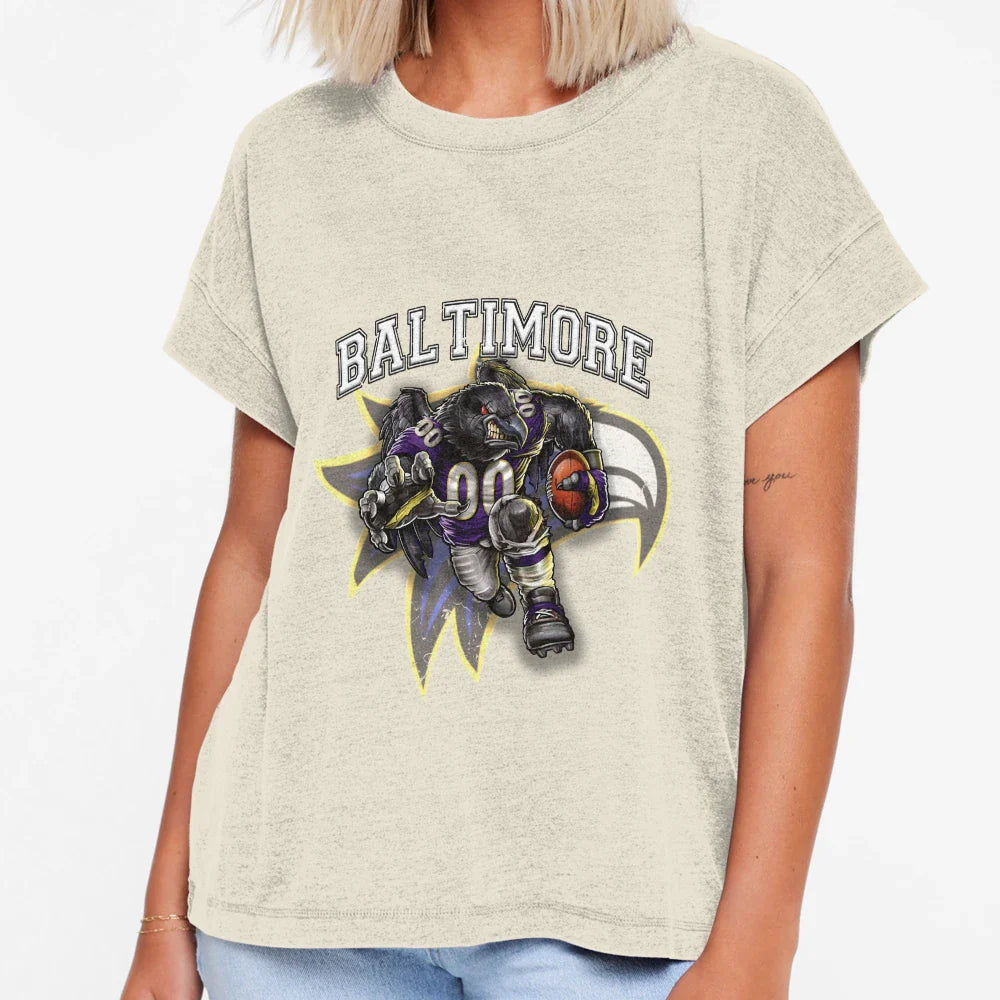 Baltimore Football T-Shirt - Streetwear Style Unisex
