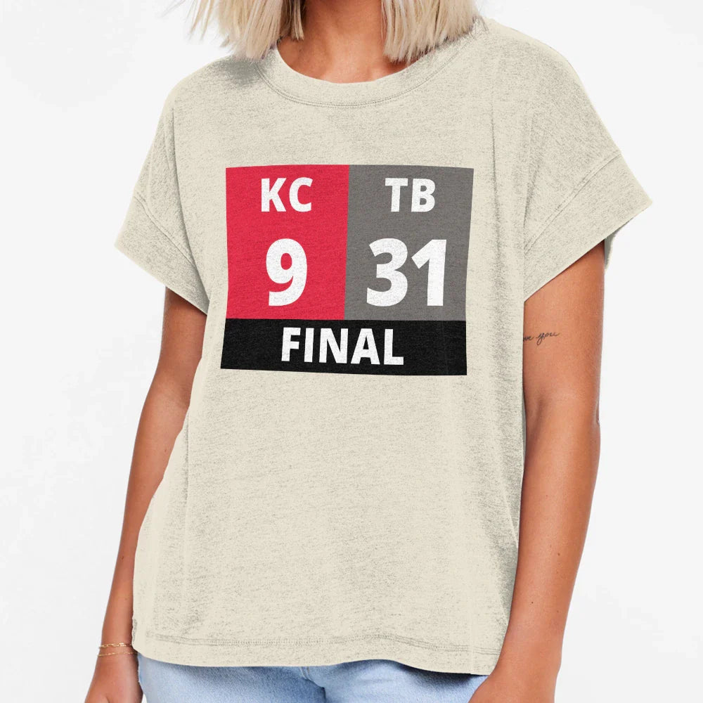 Tb 31 Kc 9 Tampa Bay Football T-Shirt - Unique Graphic for Adults