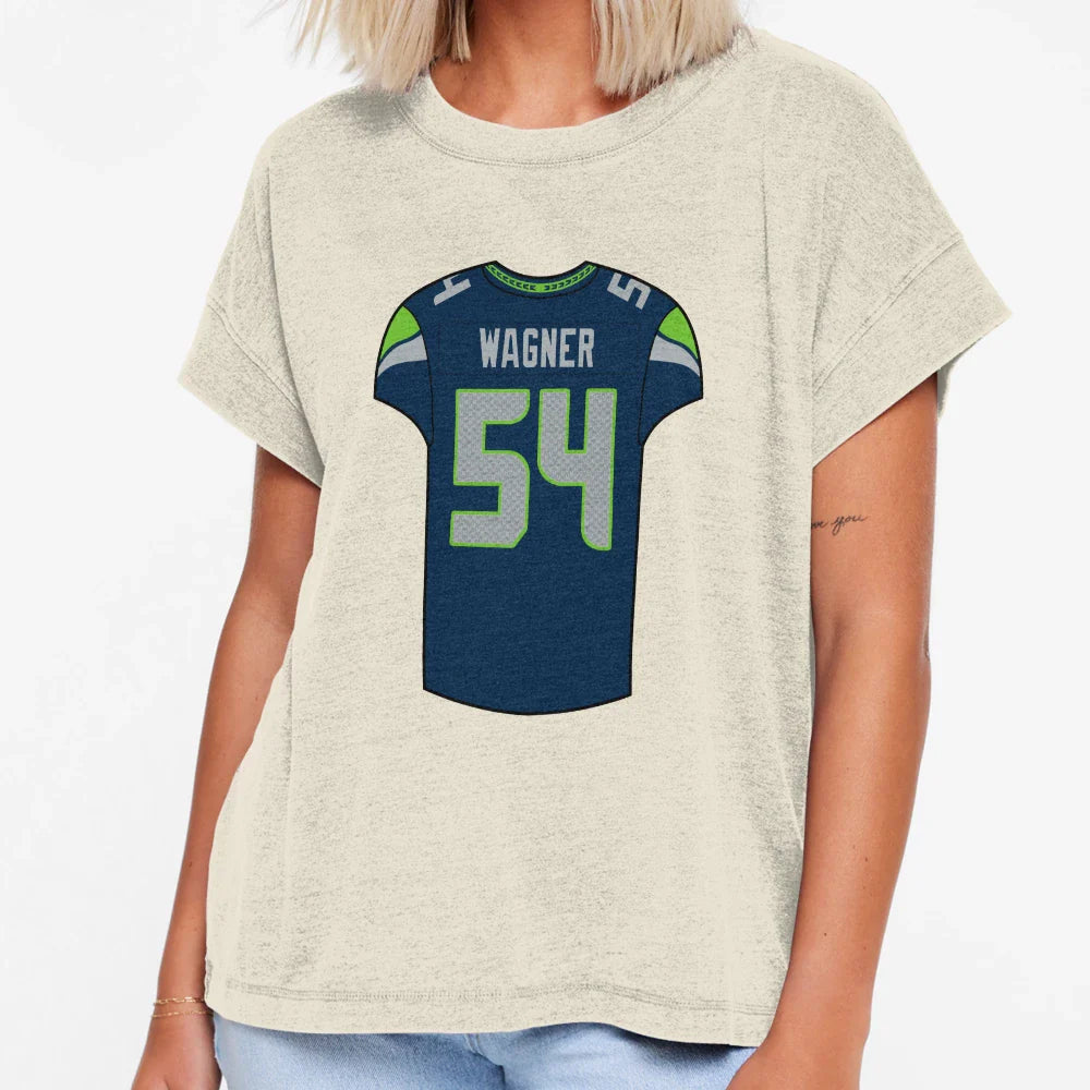 Bobby Wagner Home Jersey T-Shirt - Novelty Apparel for Adults
