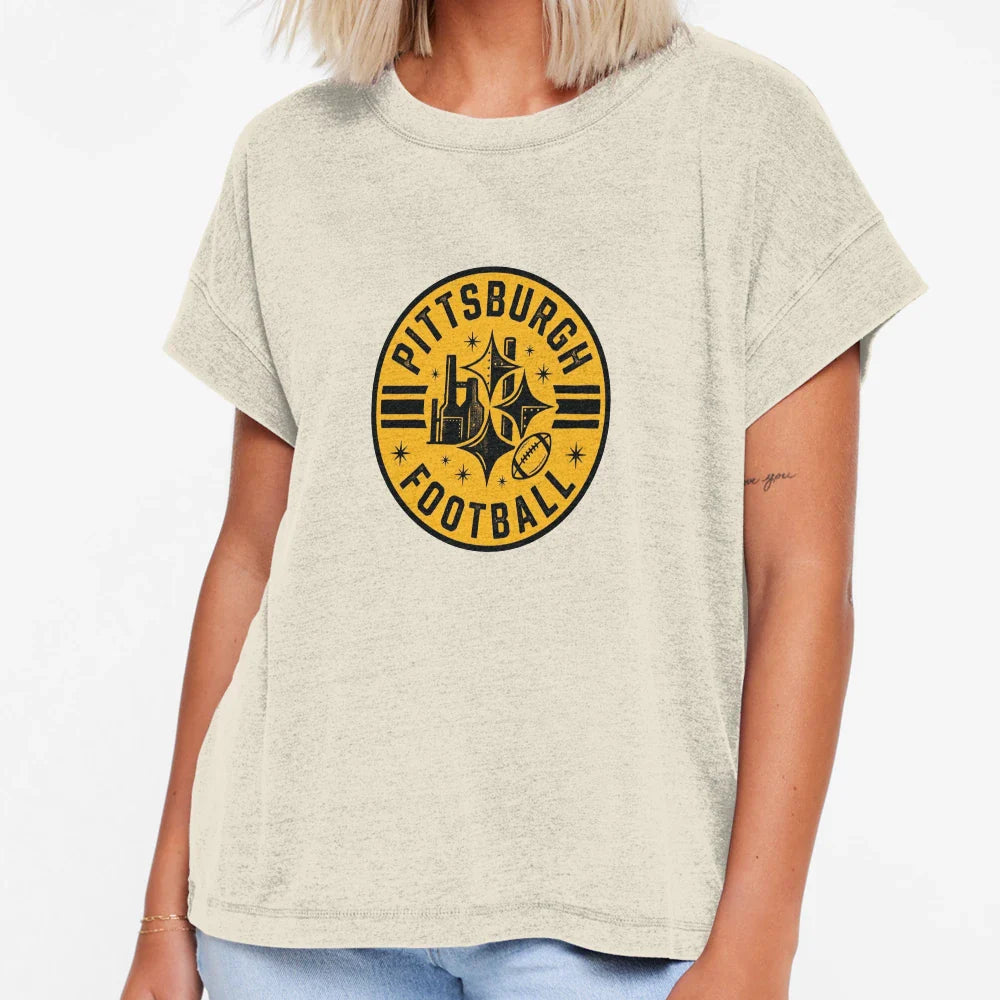 Pittsburgh Steelers T-Shirt - Casual Everyday Wear Men Women