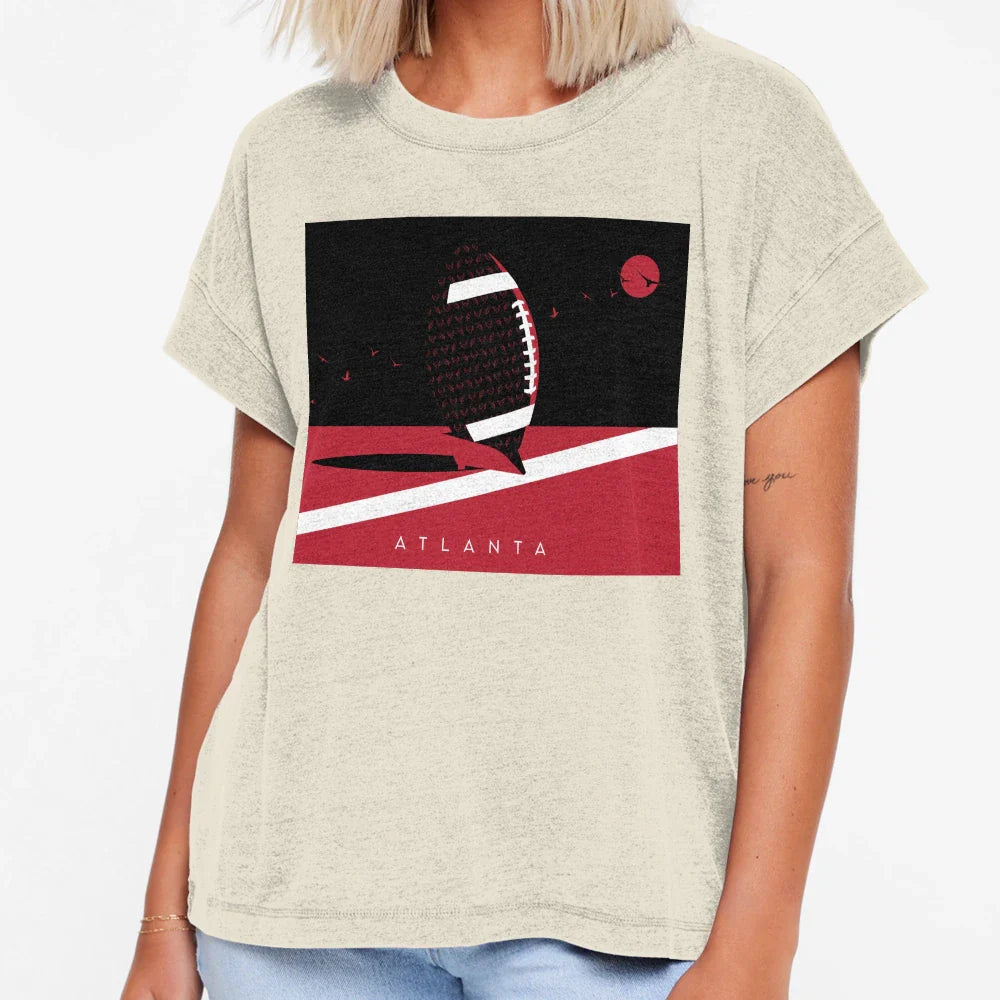 Atlanta Atlanta Georgia Georgia T-Shirt - Aesthetic Graphic Unisex