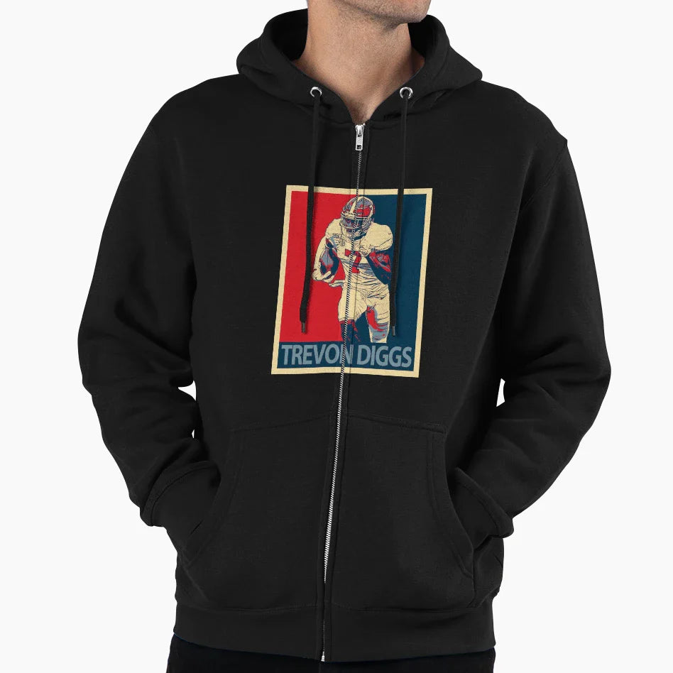 Trevon Diggs Hoodie - Casual Everyday Wear Men Women