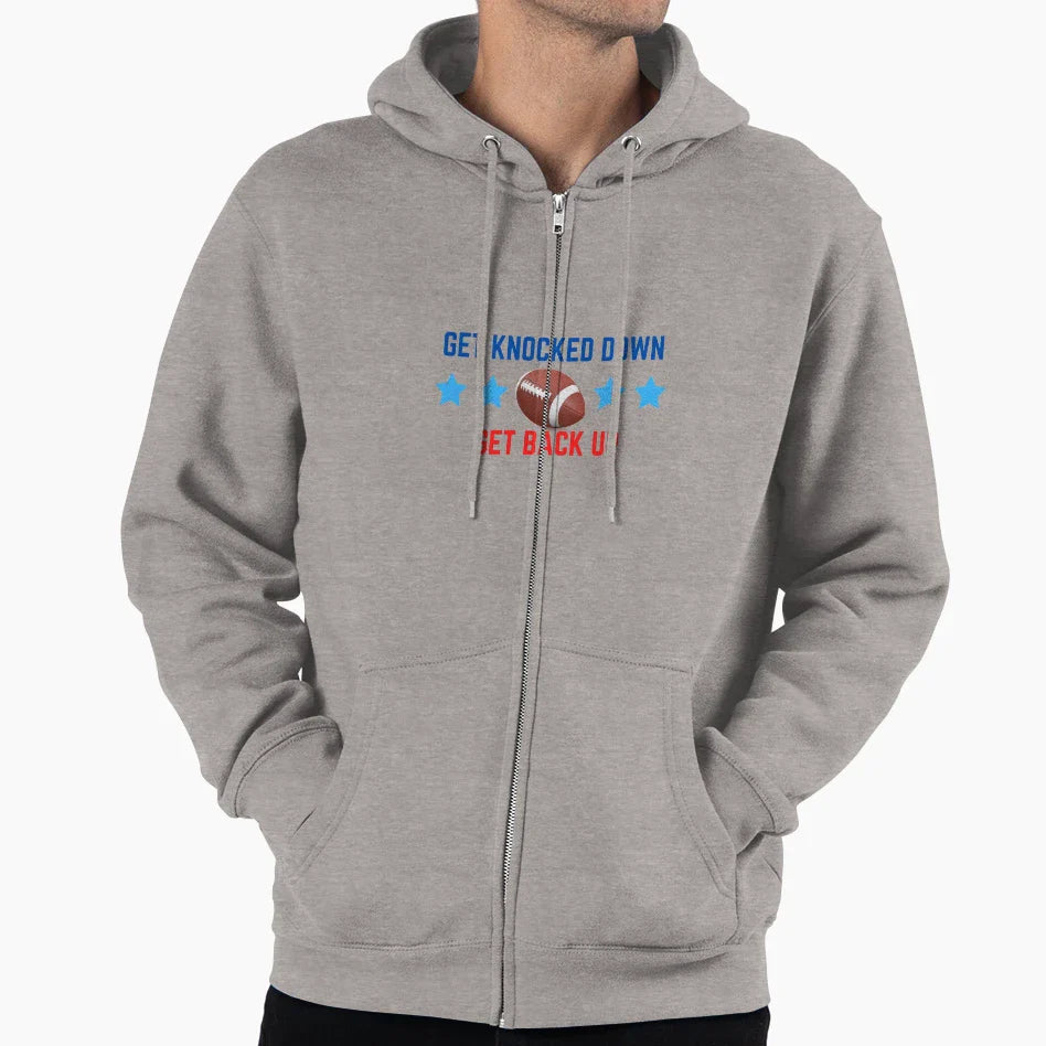 American Football Hoodie - Trendy Graphic Men Women