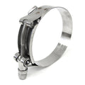 HPS Performance Products HPS Stainless Steel T-Bolt Hose Clamp Size # 56, fit 2-3/8" ID hose, Range: 2.64" - 2.95"