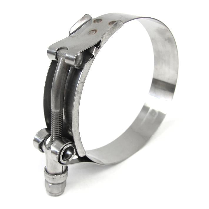 HPS Performance Products HPS Stainless Steel T-Bolt Hose Clamp Size # 56, fit 2-3/8" ID hose, Range: 2.64" - 2.95"
