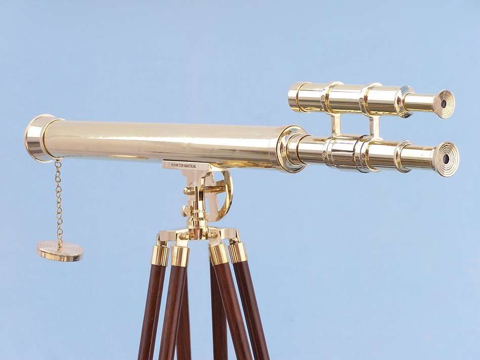 Floor Standing Brass Griffith Astro Telescope 64""