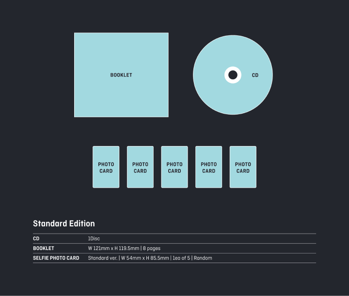 TXT 4th Single Japan Album - Chikai (Standard Edition)