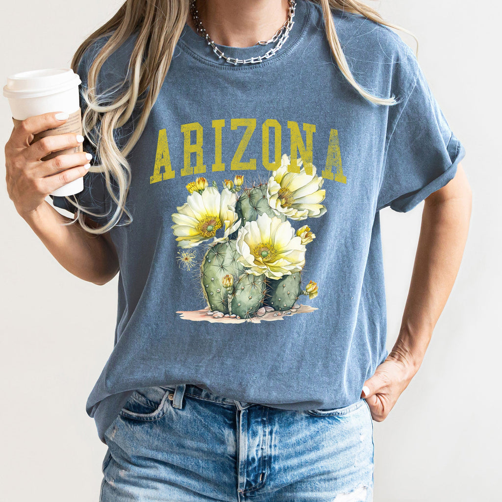 Arizona State Flower Comfort Colors Tee