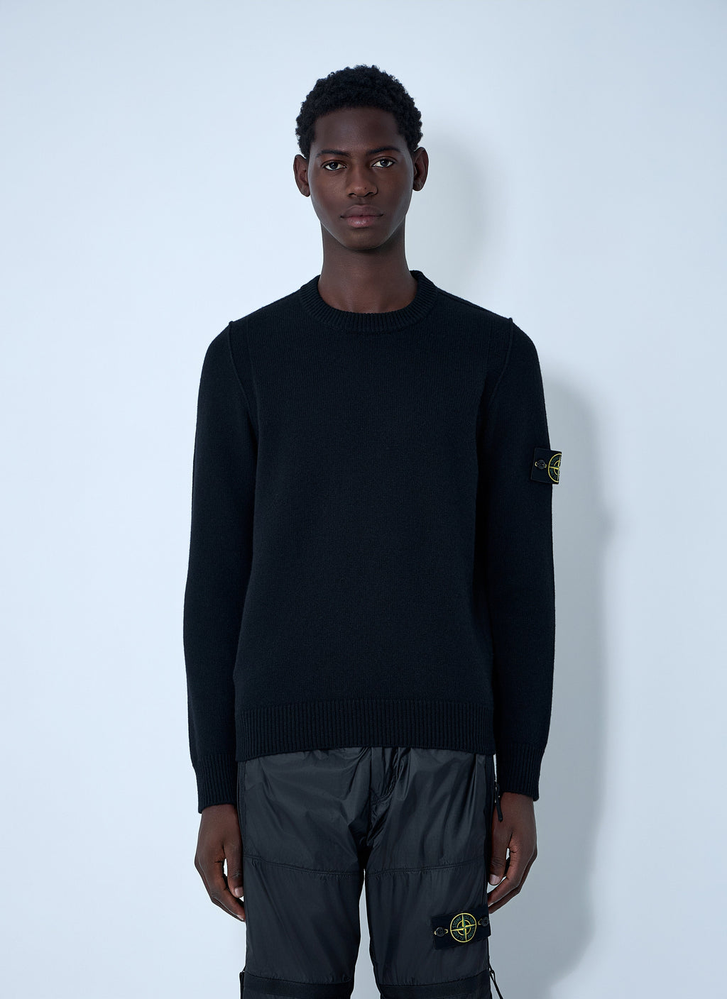Stone Island Men Wool-Blend Sweater