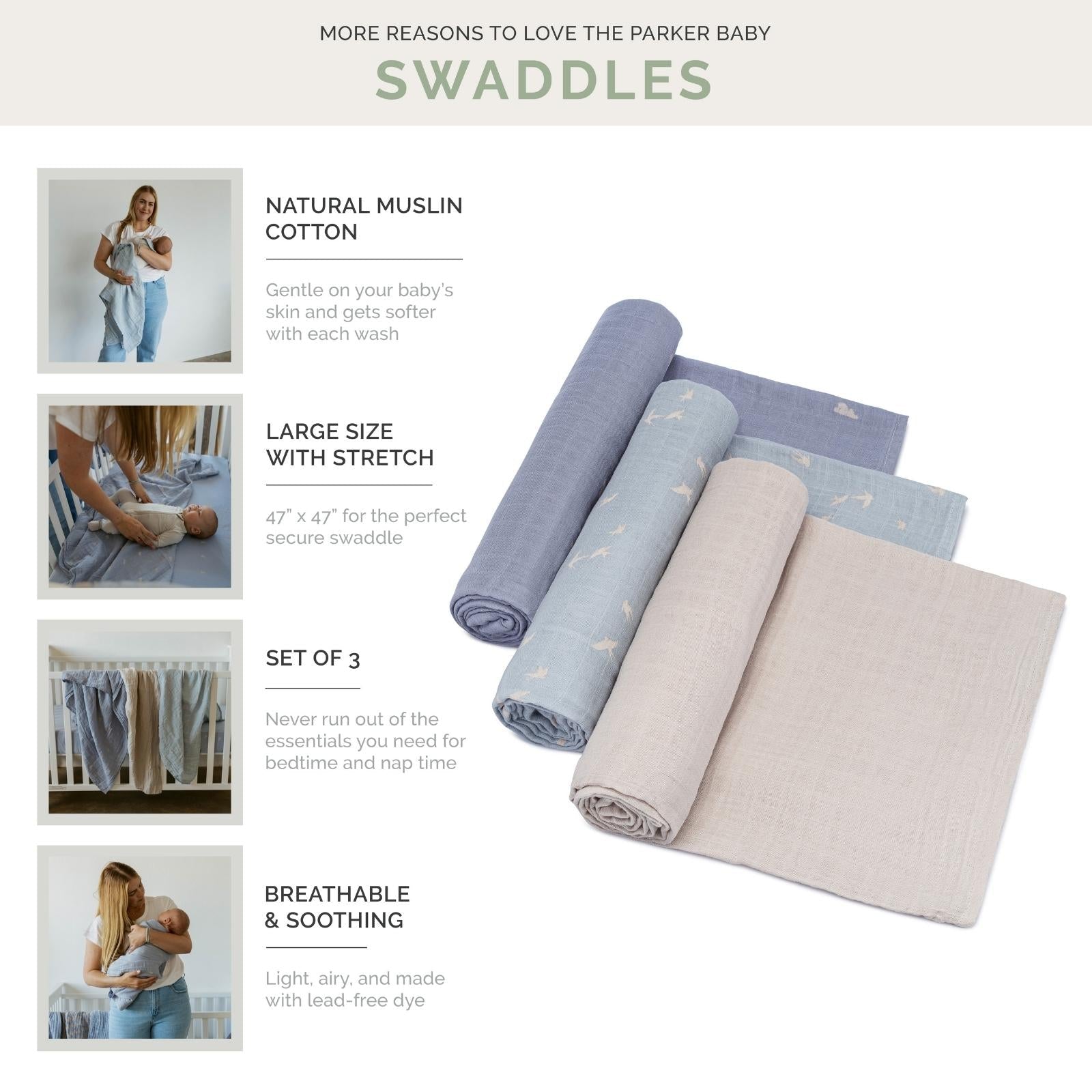 Stormy Swaddle Set - PhishStones Products