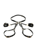 Strict Bondage Harness with Bows