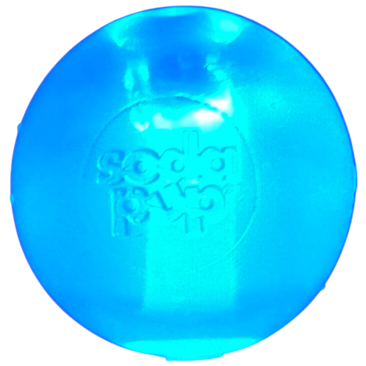 Strobe Ball Light - Up Dog Toy - Durable Floating Chew Ball | Made in USA - PhishStones Products
