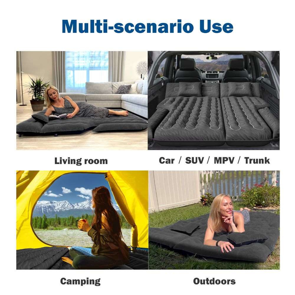 Umbrauto Car Camping SUV Air Mattress 1.0, Black