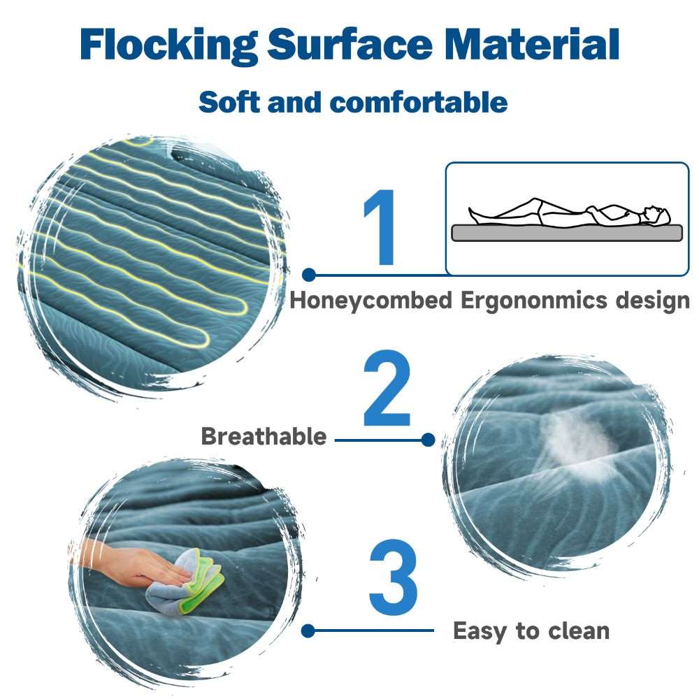 Umbrauto Car Camping SUV Air Mattress 1.0, Slate