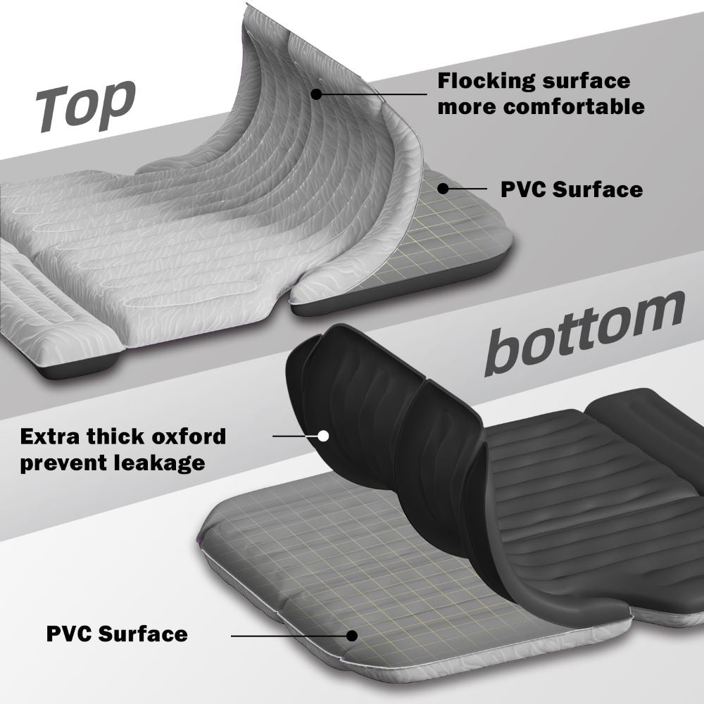 Umbrauto Car Camping SUV Air Mattress 1.0, Gray