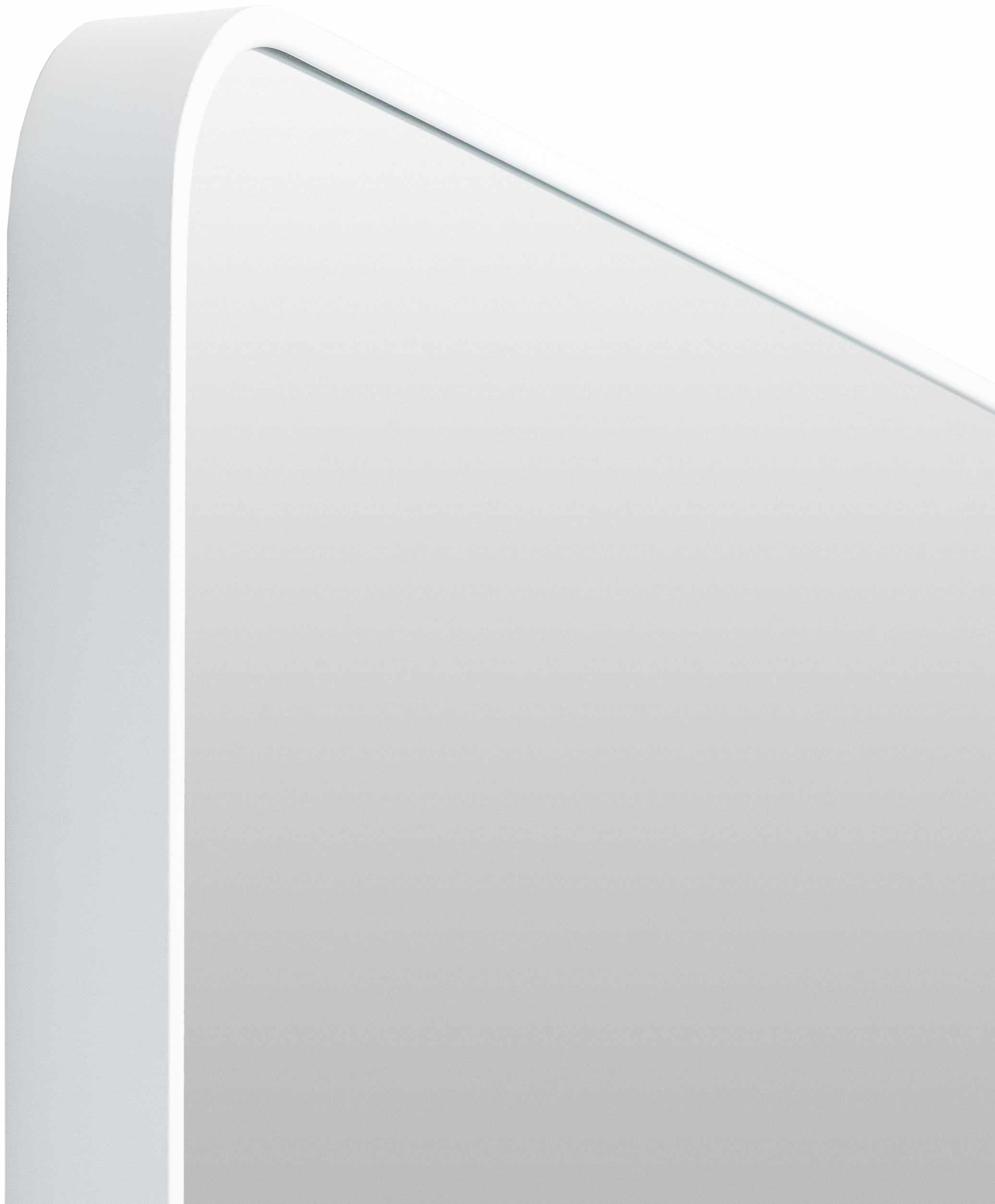 Sustinente White Carved Mirror - Clearance