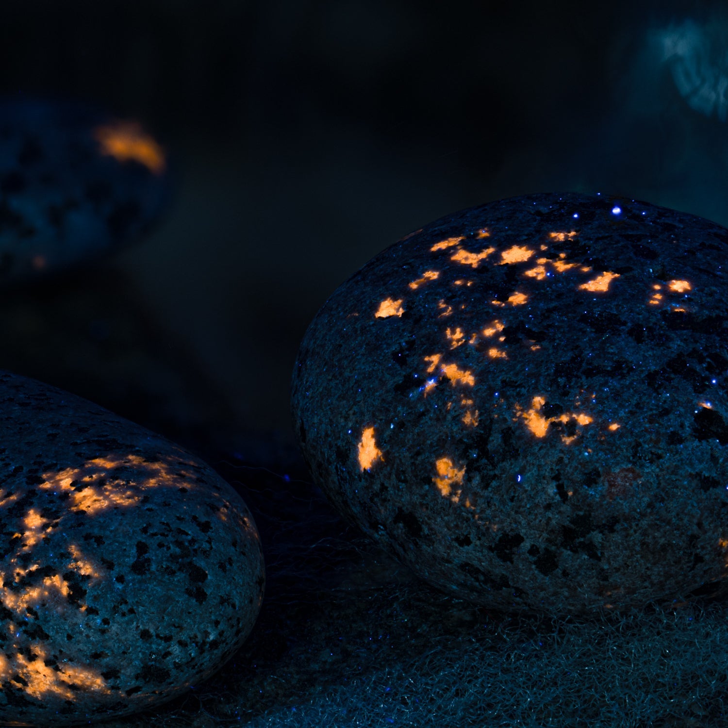 Shining Syenite - UV Glow Rocks